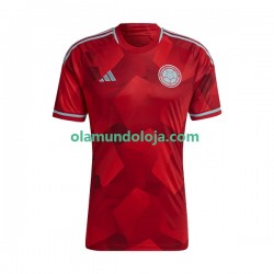Camisola Colômbia Homem Equipamento Segundo 2022-2023 Manga Curta